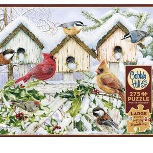 🇨🇦 BNIB Factory Sealed - Cobble Hill Jigsaw Puzzle “Winter Chorus” 275 Pieces